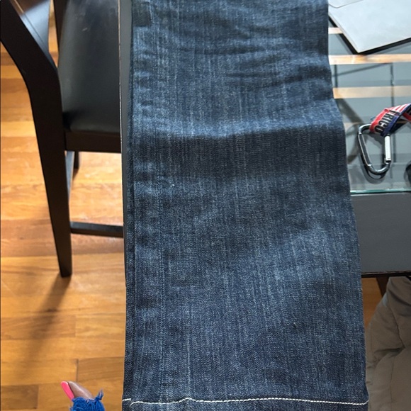 Rock Revival Women's Dark Blue Jeans with Embroidered Pocket - Picture 6 of 8